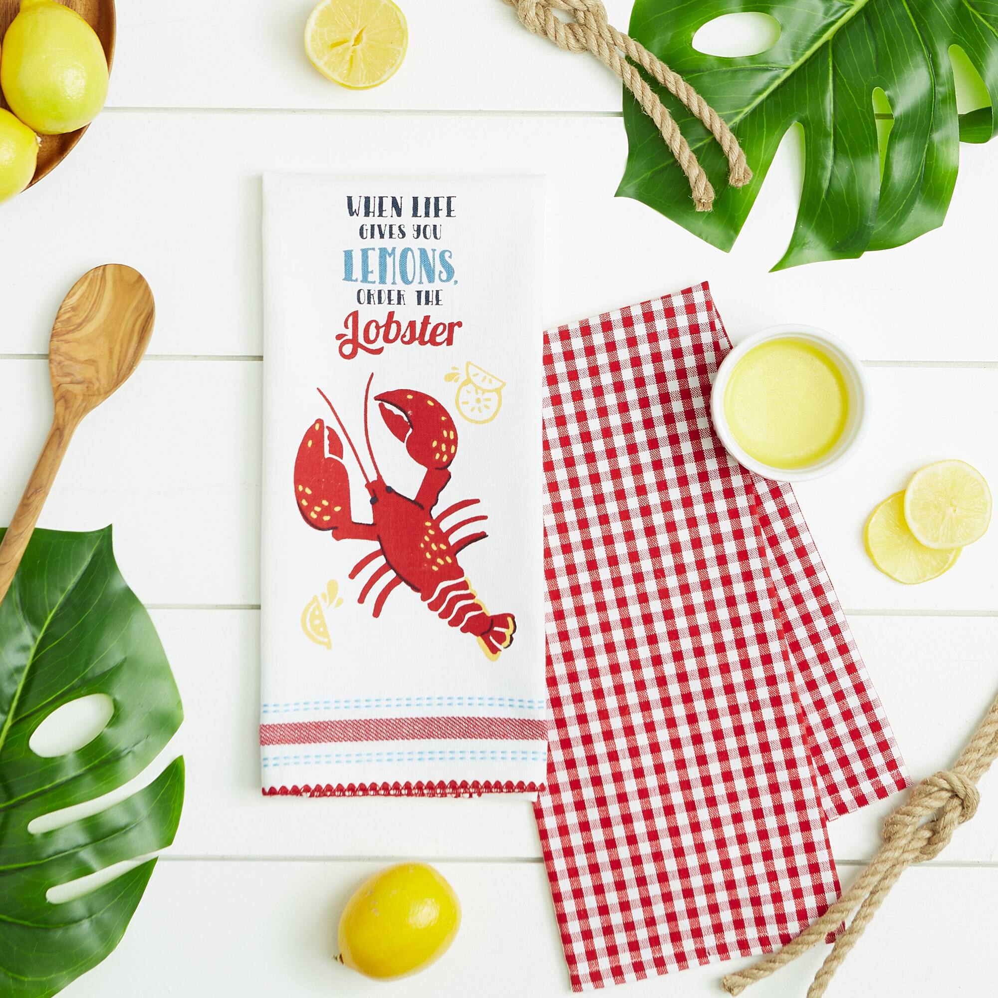 Lobster Dishtowel (Set of 2)